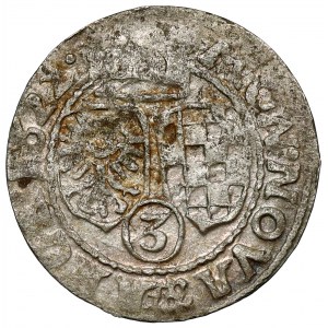 Slezsko, Jerzy Rudolf, 3 krajcary 1622, Legnica