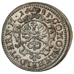 Silesia, Chrystian Ulrich, 1 krajcar Olesnica 1683