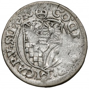 Śląsk, Karol II, 3 krajcary 1615 HT, Oleśnica