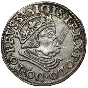 Sigismund I. der Alte, Trojak Danzig 1538