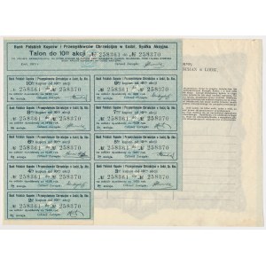 Bank Polskich Kupców i..., Em.5, 10x 500 mkp 1923