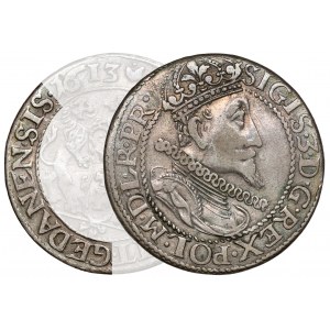 Sigismund III Vasa, Ort Danzig 1613 - GEDANEN-SIS Fehler