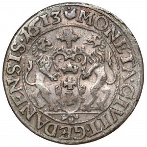 Zygmunt III Waza, Ort Gdańsk 1613 - błąd GEDANEN•SIS