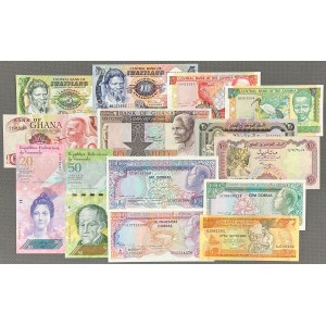 Zestaw banknotów MIX ŚWIAT (14szt)