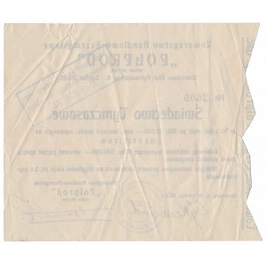 POLPROD, Świadectwo tymczasowe 50x 10.000 mkp 1923