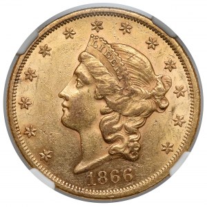 USA, 20 dollars 1866