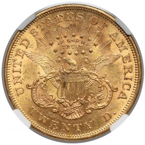 USA, 20 dollars 1866