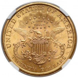 USA, 20 dolárov 1892-S