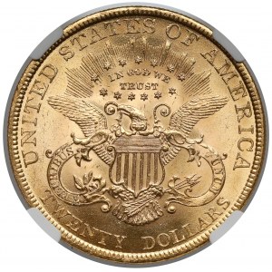 USA, 20 dollars 1895