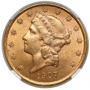USA, 20 Dollar 1907