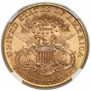 USA, 20 dolárov 1907