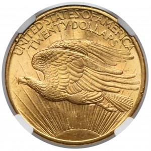 USA, 20 dolarů 1908