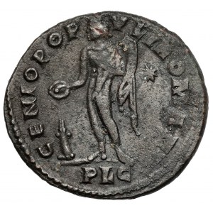 Sewer II (305-307 n.e.) Follis, Lugdunum - rzadki