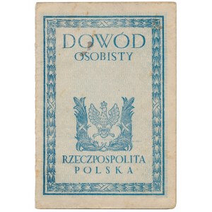 Dowód osobisty, Wilno 1924