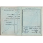 Všeobecná státní správa, Arbeitskarte / Work Card