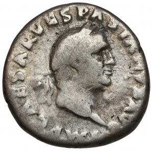 Vespasian (69-79 AD) Denar - portrait à la Vitellius