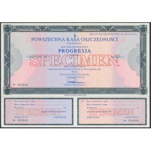 PKO Savings Voucher PROGRESSION, SPECIMEN