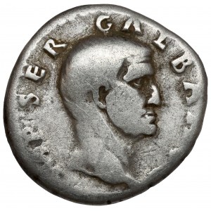 Galba (68-69 n. l.) Denár - vzácny