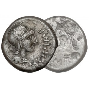 Roman Republic, M. Cipius (115-114 BC) Denarius - BROCKAGE