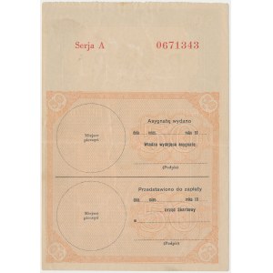 Přidělení ministerstva financí (1939) - 50 PLN