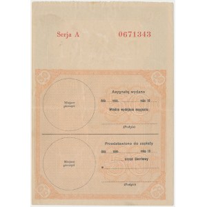 Assignment of the Ministry of Treasury (1939) - 50 zloty