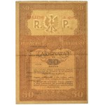 Assignment of the Ministry of Treasury (1939) - 50 zloty