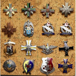 Poland since 1990 - set of military badges (16pcs)