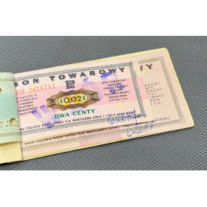 Pewex MODELS 1 cent - 100 USD 1969 - originálna brožúra