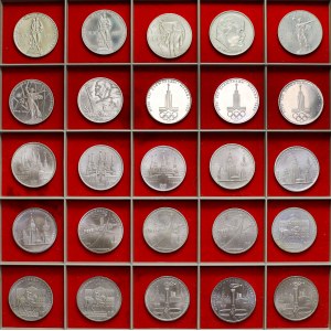 Rusko / ZSSR, sada pamätných rubľov (15ks)