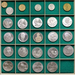 Russland / UdSSR, 1-50 Rubel - Gedenkmünzen (25 St.)