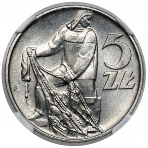 Rybak 5 złotych 1971