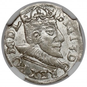 Sigismund III. Vasa, Trojak Poznań 1592 - schön