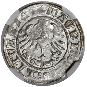 Sigismund I. der Alte, halber Pfennig Vilnius 1512 - geprägt