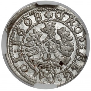 Zikmund III Vasa, Grosz Kraków 1608