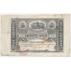 Haiti, 2 Gourdes 1827