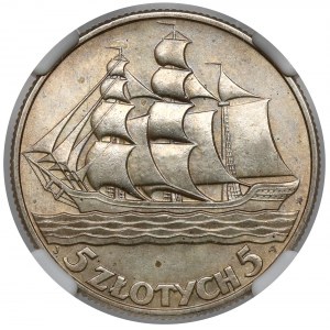 Segelschiff 5 Gold 1936