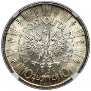 Piłsudski 10 złotych 1939