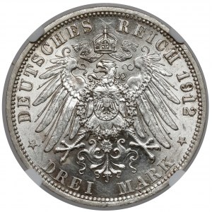 Prusko, 3. známka 1912-A