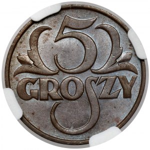 5 Groszy 1931 - seltener Jahrgang in gutem Zustand