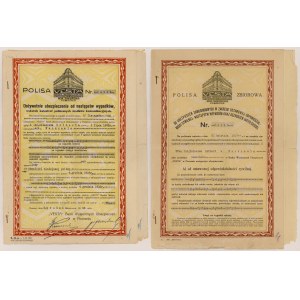 VESTA, pojistné smlouvy na auta 1936-37 (2ks)