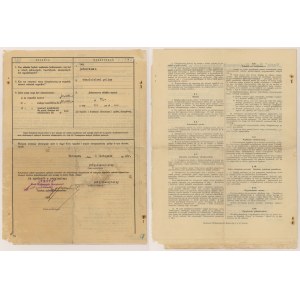 VESTA, KFZ-Versicherungspolicen 1936-37 (2 St.)