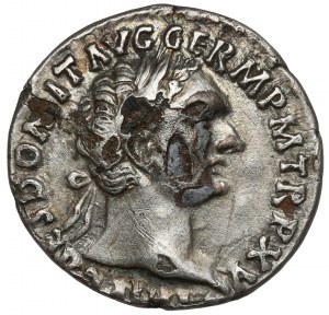 Domitian (81-96 n. Chr.) Denarius Subaerat