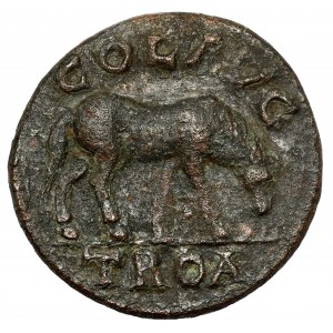 Trebonian Gallus (251-253 AD) AE20, Alexandria, Troas