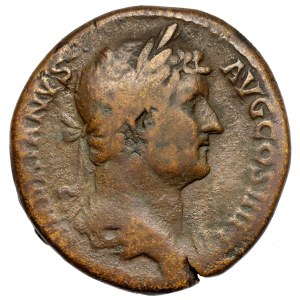 Hadrián (117-138 n. l.) Eso - cestovateľská séria - Alexandria