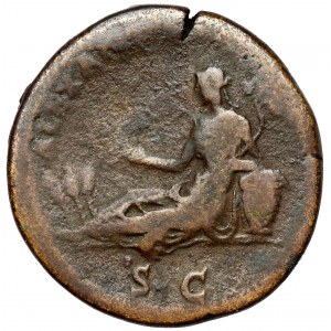 Hadrián (117-138 n. l.) Eso - cestopisná série - Alexandrie