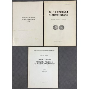 Numismatische Nachrichten, Numismatischer Bericht, Kopicki Cz.1 (3pc)