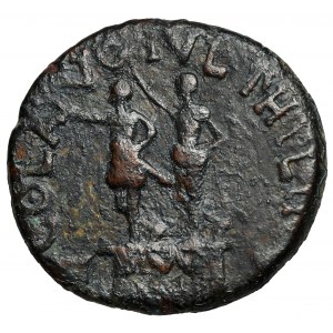 Claudius (41-54 n. Chr.) AE25, Philippi