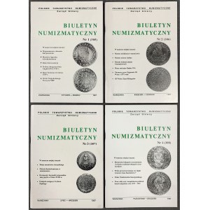 Biuletyn numizmatyczny 1997 - komplet 1-4