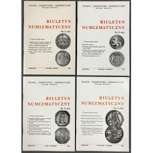 Numizmatický bulletin 1996 - sady 1-4