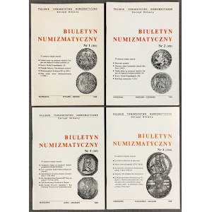 Biuletyn numizmatyczny 1996 - komplet 1-4